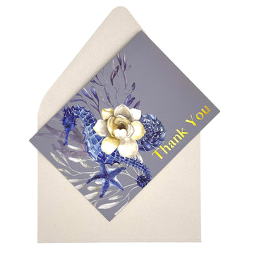 Seaside Thank You Cards